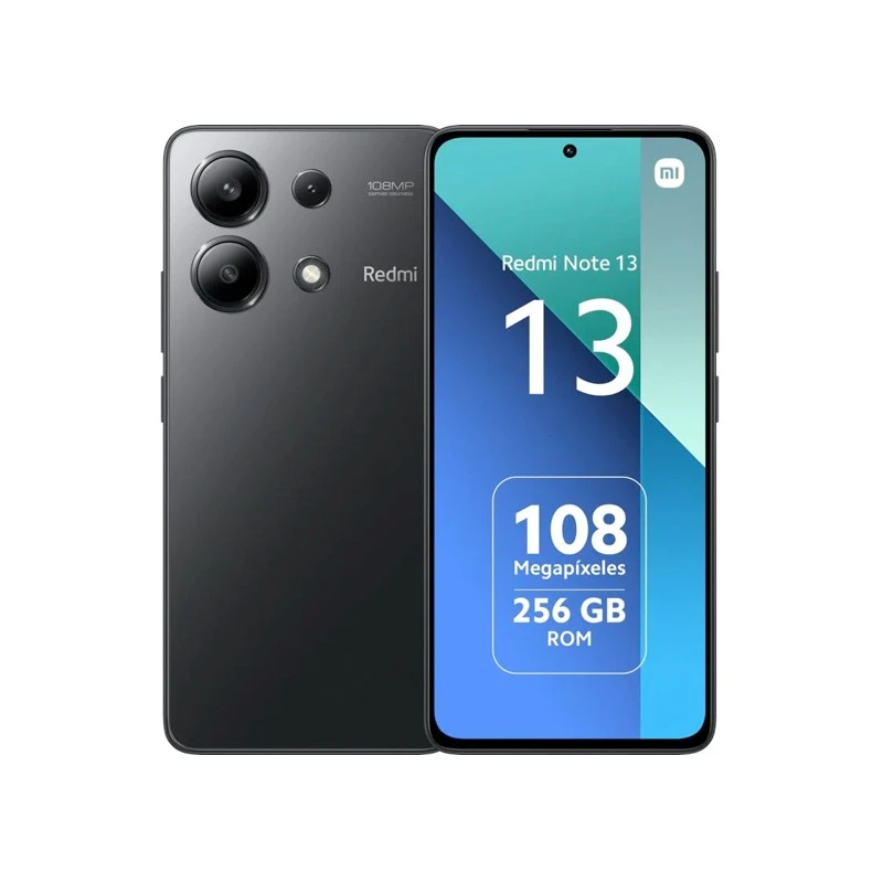 TELEFONO XIAOMI REDMI NOTE 13 US MIDNIGTH BLACK 8GB 256GB