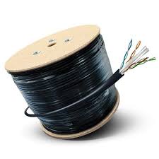 METRO DE CABLE UTP CAT6 EXTERIOR 100% COBRE