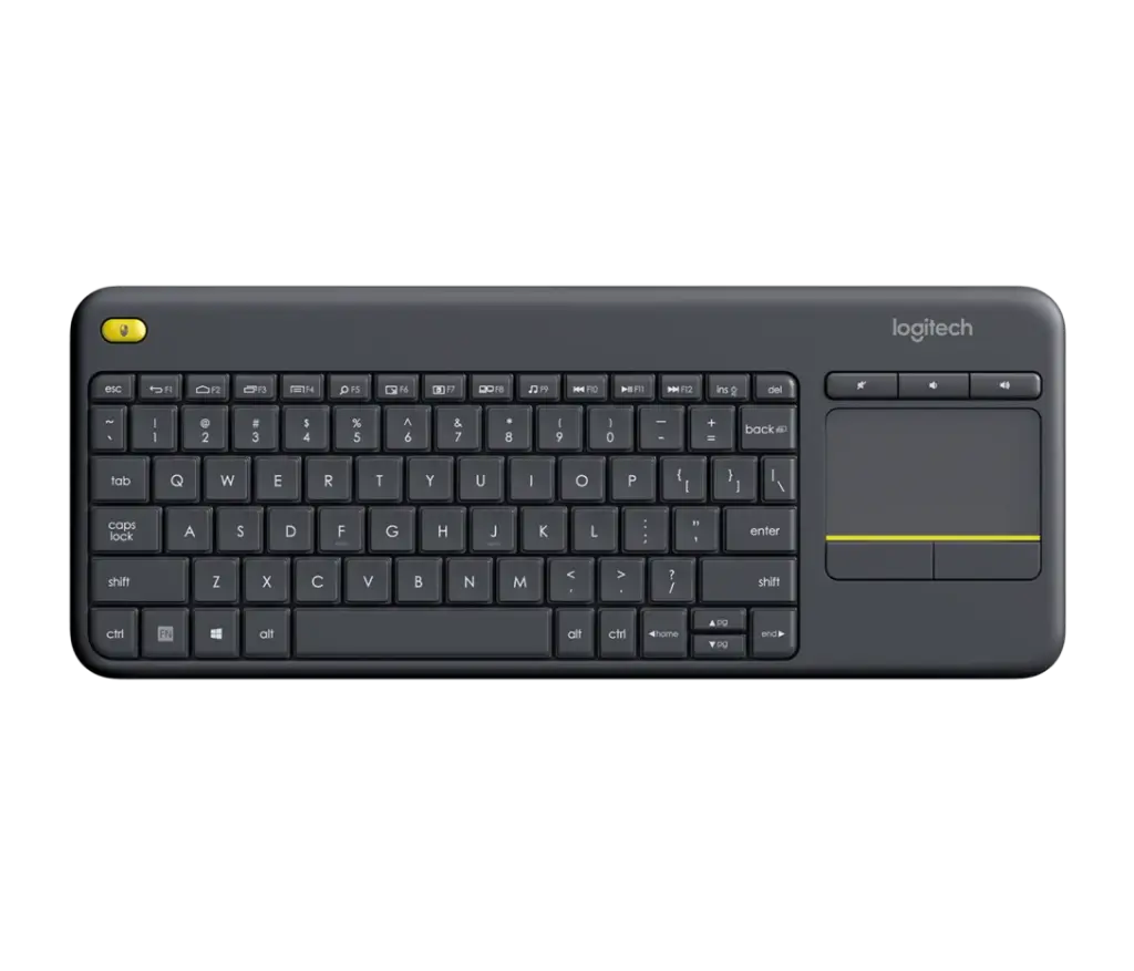 TECLADO INALAMBRICO LOGITECH K400PLUS CON TOUCHPAD INTEGRADO