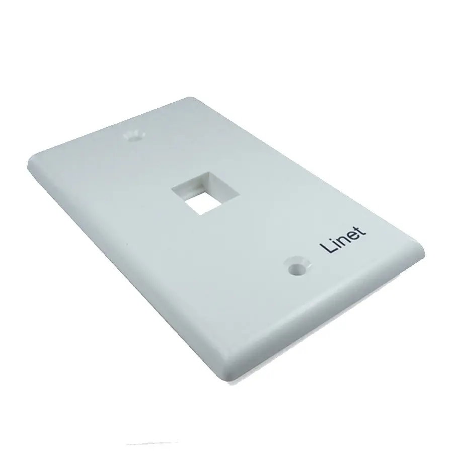  PLACA 1 PUERTO LINET BLANCO