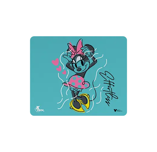 MOUSE PAD XTECH XTA D100MM MINNIE MOUSE 8.6X7 