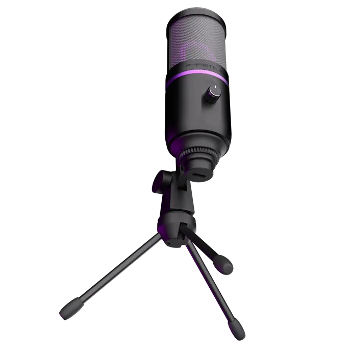 MICROFONO PRIMUS GAMING MIC ETHOS 101T USB CARDIOIDE PATRÓN POLAR
