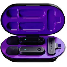 MICRÓFONO DE SOLAPA PGLC WRLSS TIPO C CON ESTUCHE DE CARGA PMI 