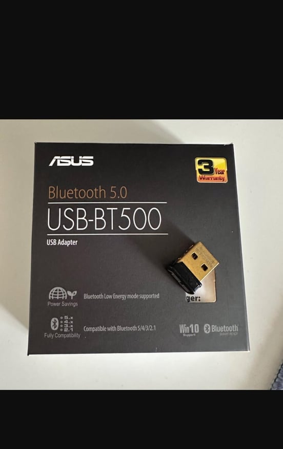 ADAPTADOR ASUS USB A BLUETOOTH 5.0 USB BT500