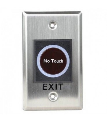 [TLEB102] BOTÓN MARCA ZKTECO DE SALIDA SIN CONTACTO