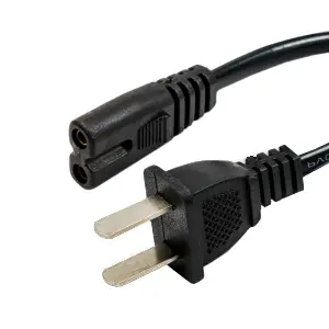 [CABLE-ACNB-2P] CABLE XTECH XTC 110 DE ALIMENTACION (A/C) PARA NOTEBOOK 2 PINES