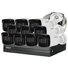 [C5X-10A] COMBO 10 CÁMARAS 5MPX,  20M IR C/ MICROFONO 1T