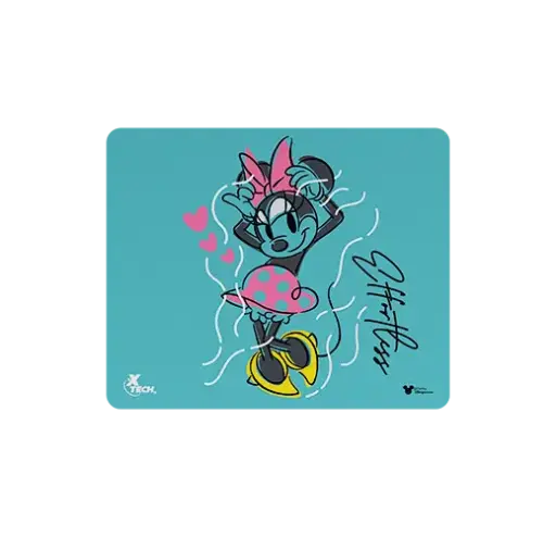 [MPAD-XT-M100MM] MOUSE PAD XTECH XTA D100MM MINNIE MOUSE 8.6X7 