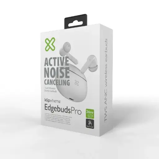 [KTE-750WH] AUDIFONO KLIP XTREME BLUETOOTH TWS CANCELACION RUIDO BLANCO KTE 750WH